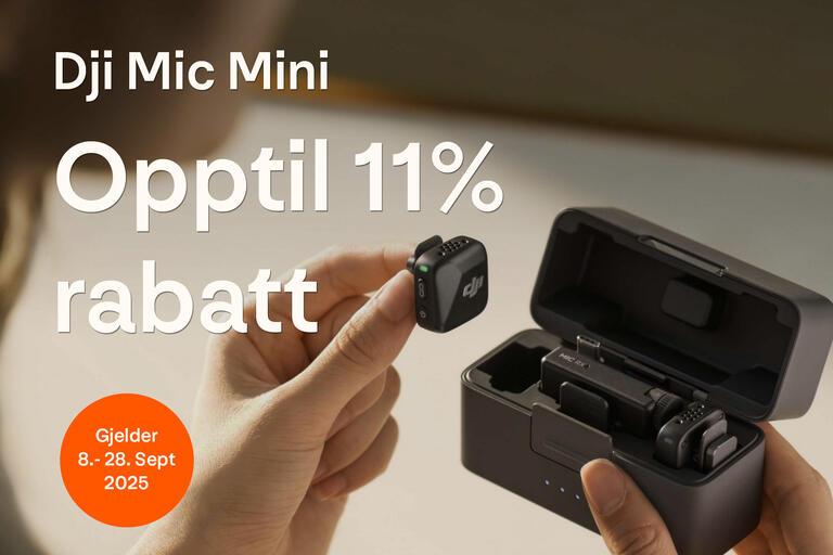 Høsttilbud på DJI Mic Mini